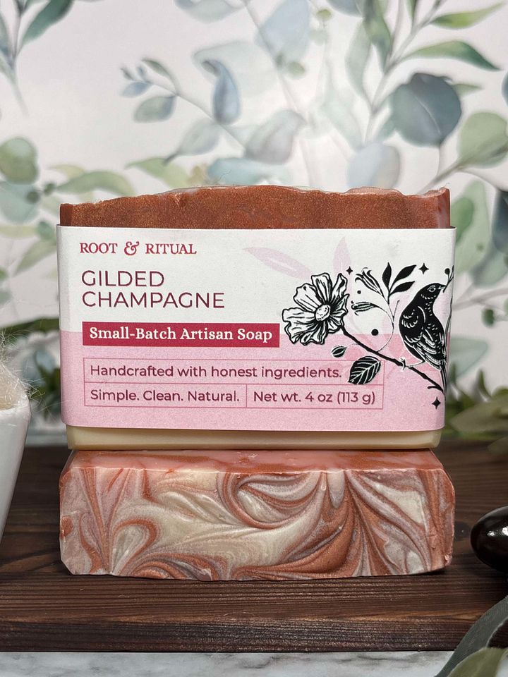 Gilded Champagne Bar Soap product image (2)