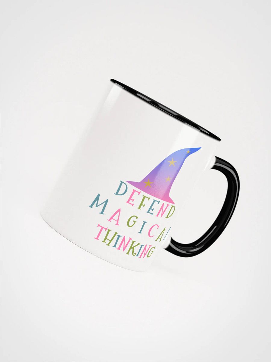 Defend Magical Thinking Accent Mug product image (7)