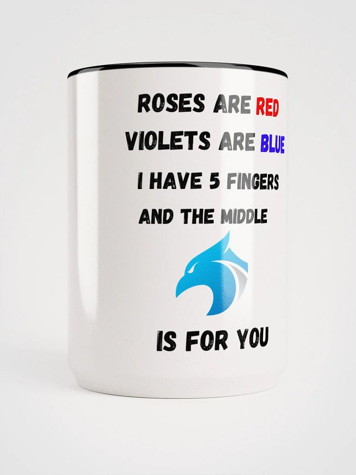 Roses Are Red Coffee Cup 15 oz product image (1)