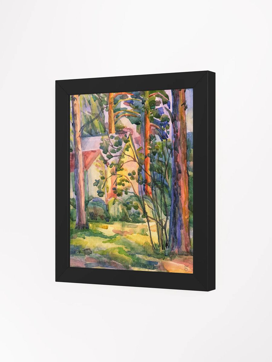 Enchanted Forest Watercolor Poster - Private House with Ffence product image (7)