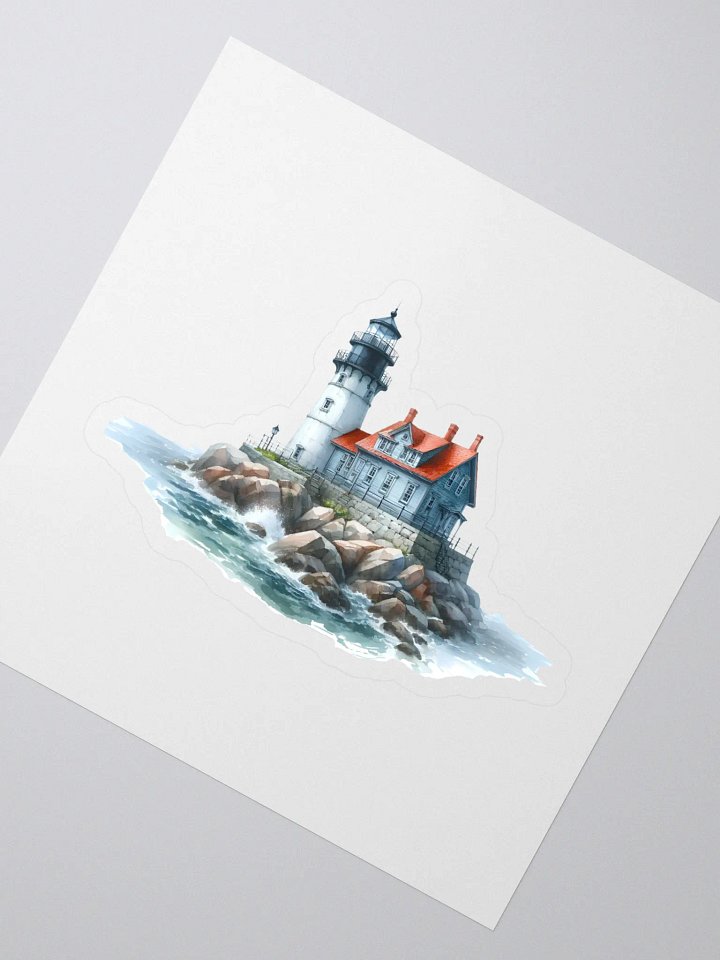 Coastal Lighthouse Kiss Cut Stickers product image (2)