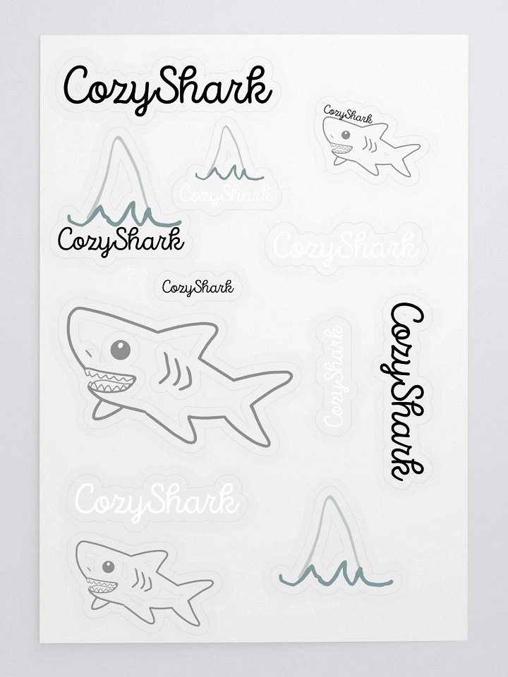 Crazy Stickers!!! ( Shark ) product image (1)