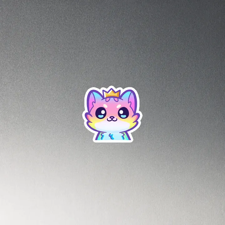 Toti Rainbow Badge Magnet product image (4)