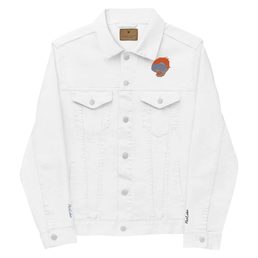 VastLaber Denim Jacket (White) product image (7)