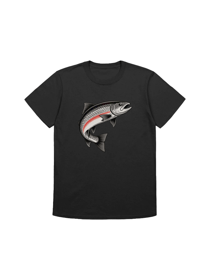 Striped Fin Fish Illustration Unisex T-Shirt product image (2)