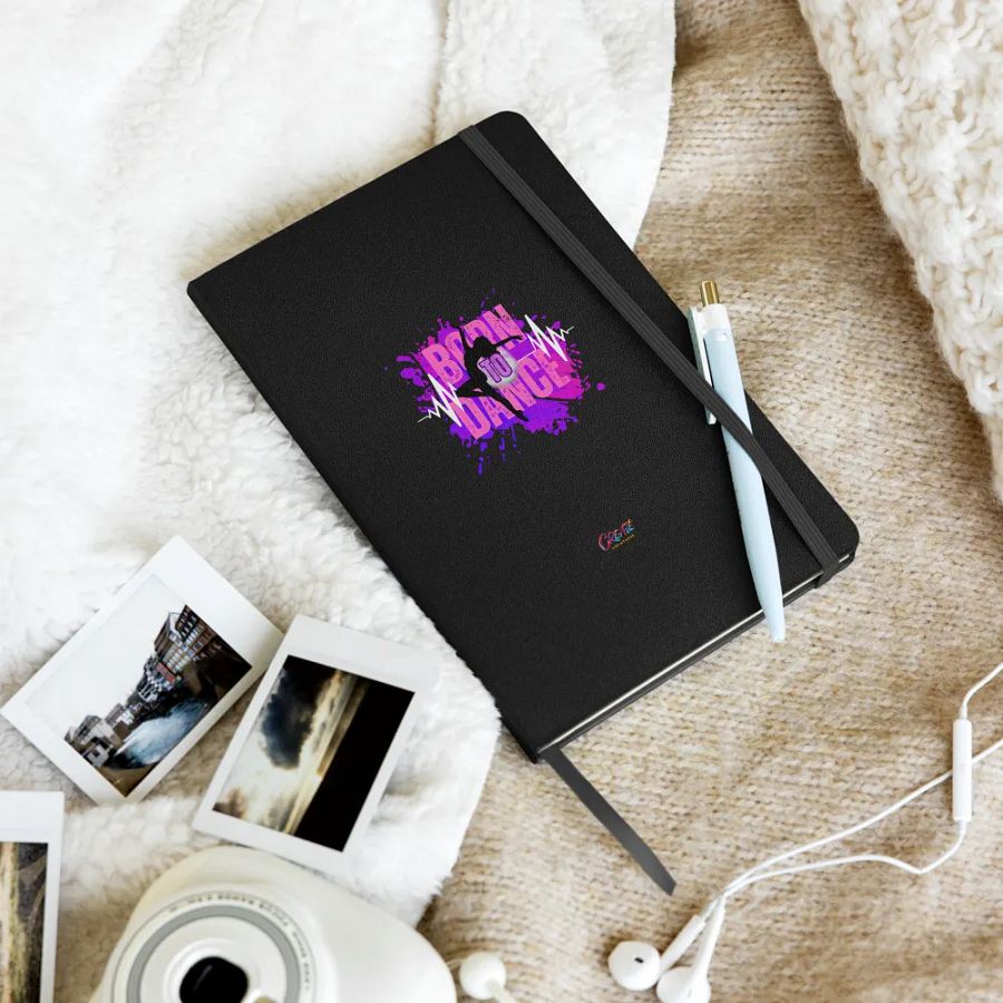 Born to Dance Her Silhouette Creativity Hardcover Journal product image (18)