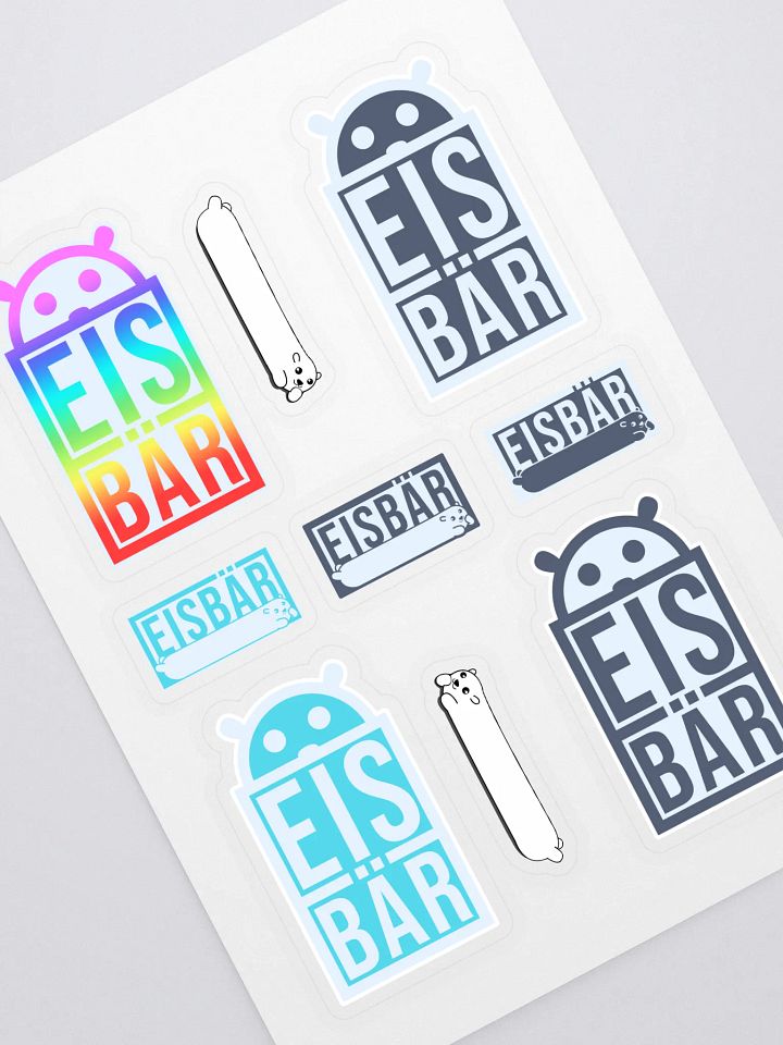 Eisbär Sticker Sheet! product image (1)