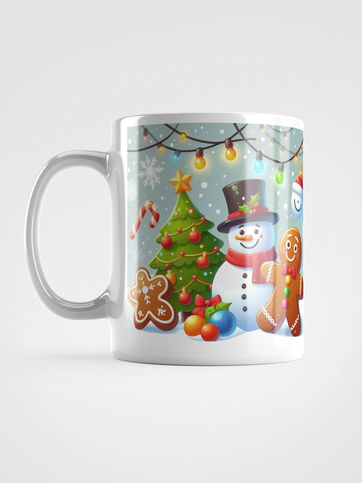 Festive Holiday Cheer White Glossy Mug product image (9)