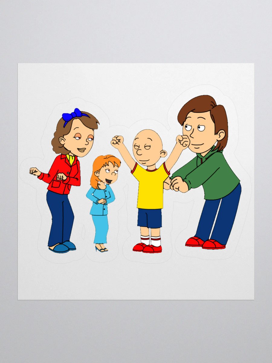 Rosie and Family Sticker product image (1)