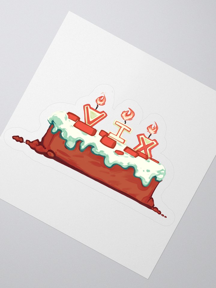 "I'll Make a Cake" w/ Candles Sticker product image (6)