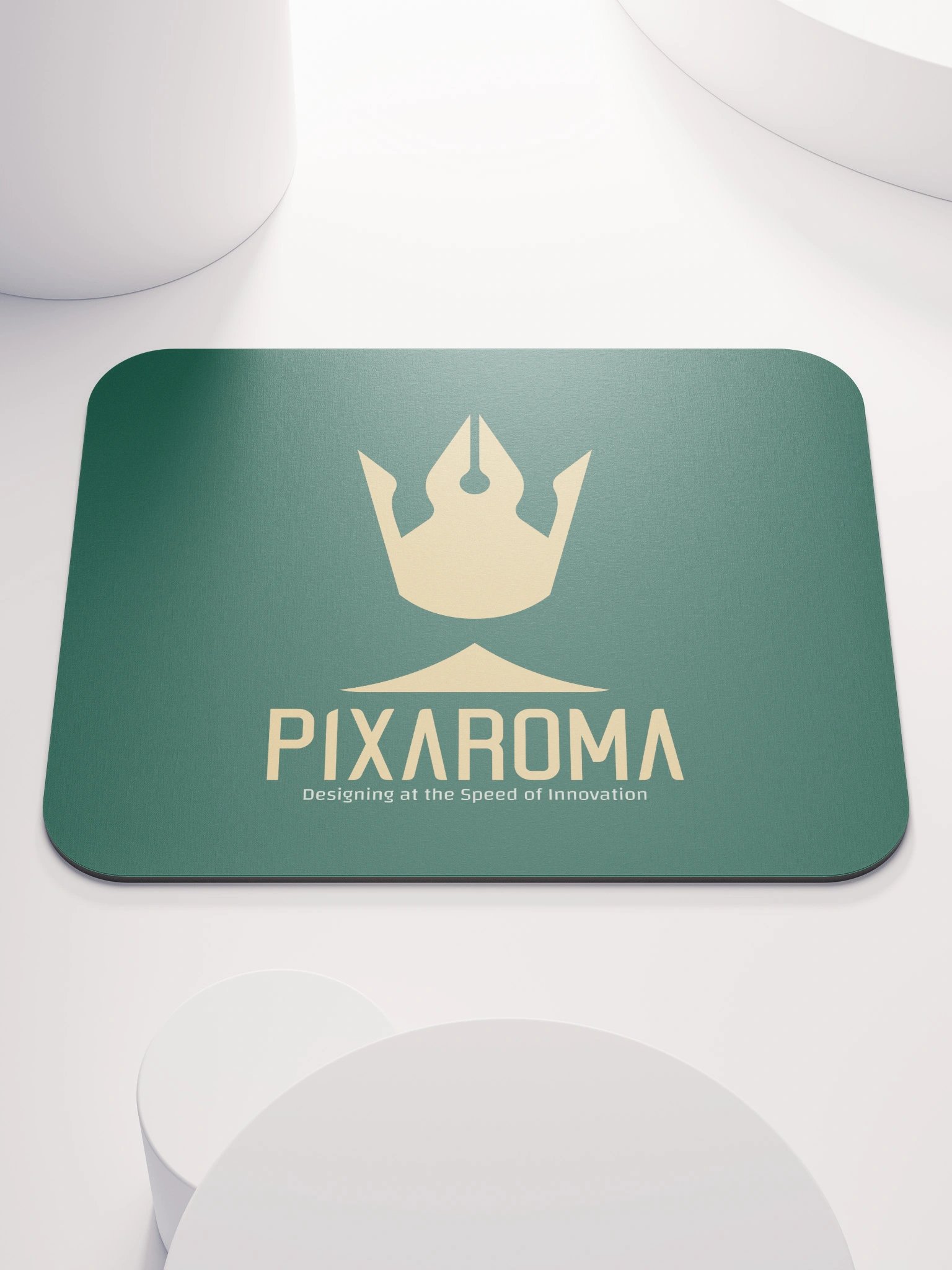 Pixaroma Innovation Mouse Pad (Green Edition) product image (1)