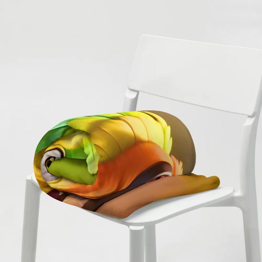 Endangered Species - Mexico - Yellow-headed Parrot Throw Blanket product image (8)