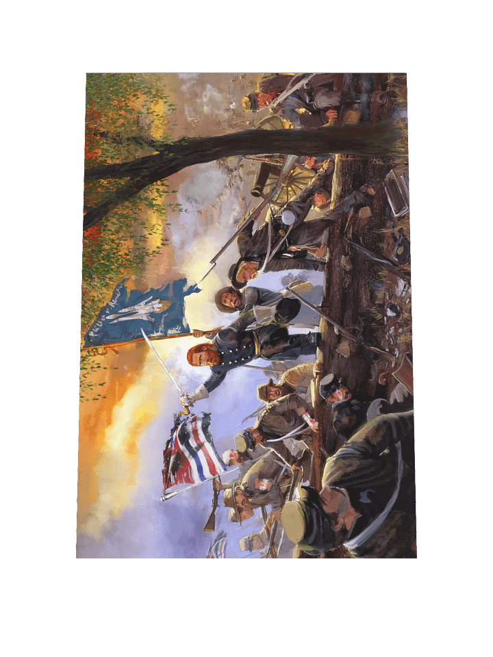 7th LA Pelican Regiment Paper Poster product image (1)