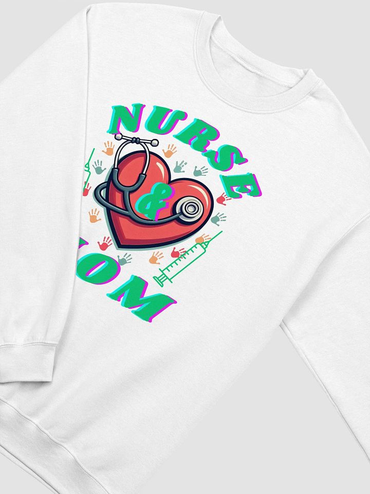 Heartfelt Nurse & Mom Crewneck Sweatshirt product image (18)