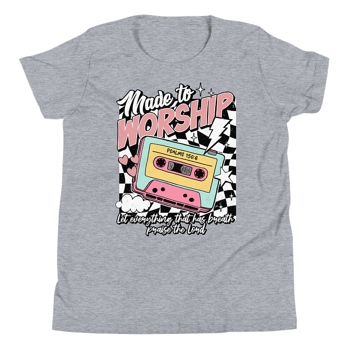 Made to Worship Retro Youth Tee product image (1)