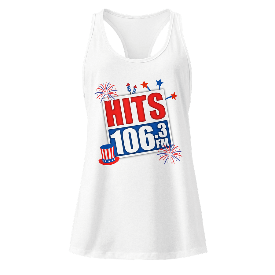 Hits Patriotic Women's Racerback Tank Top product image (1)