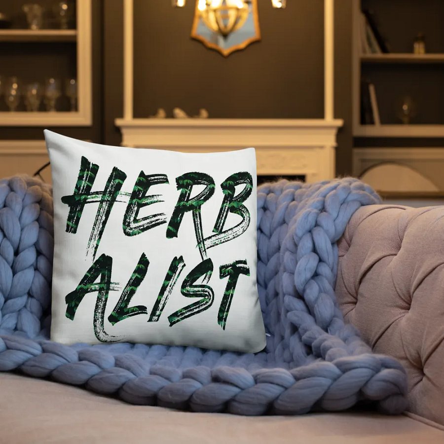 Herbalist All-Over Print Premium Pillow product image (11)