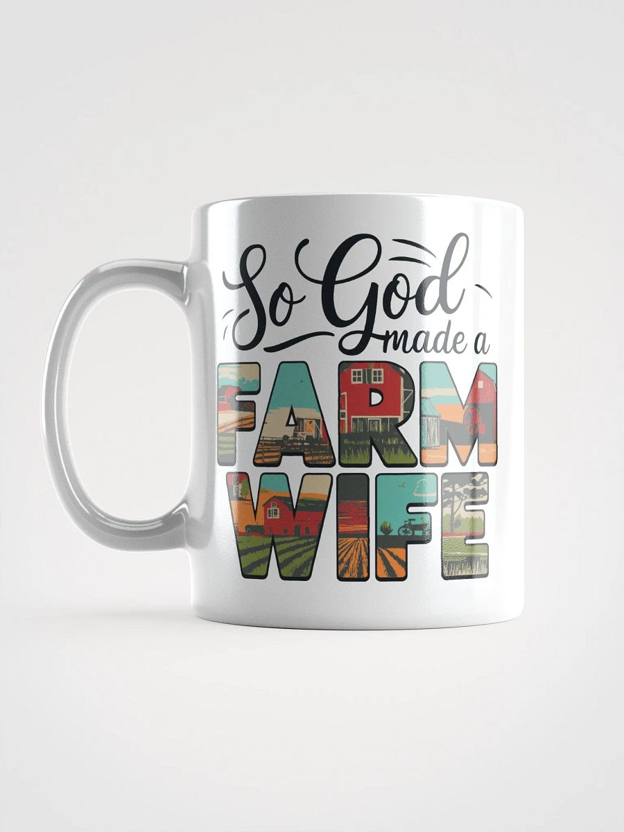 Farm Wife White Glossy Mug product image (18)