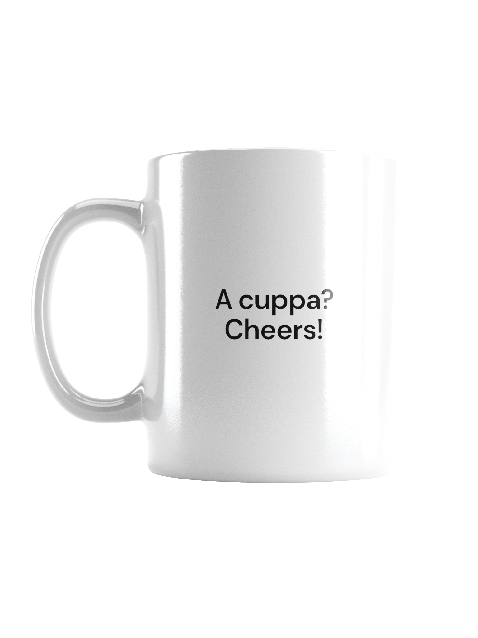 Easy English 'Cheers' Mug - White product image (1)