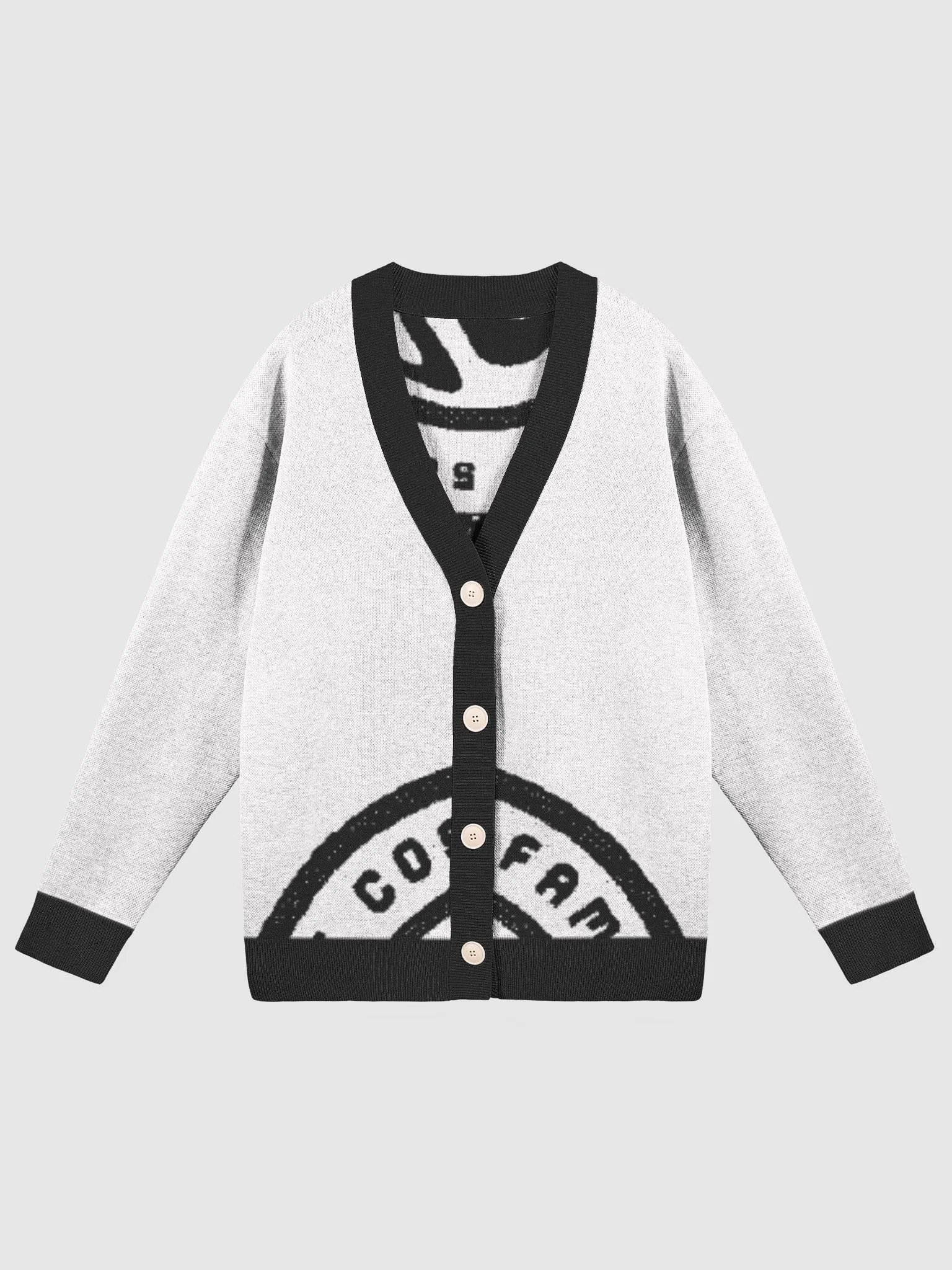 Cosmic Jacquard Knit Cardigan product image (1)