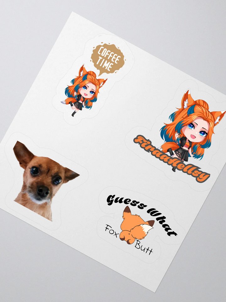 Foxy Coffee Time Stickers product image (4)