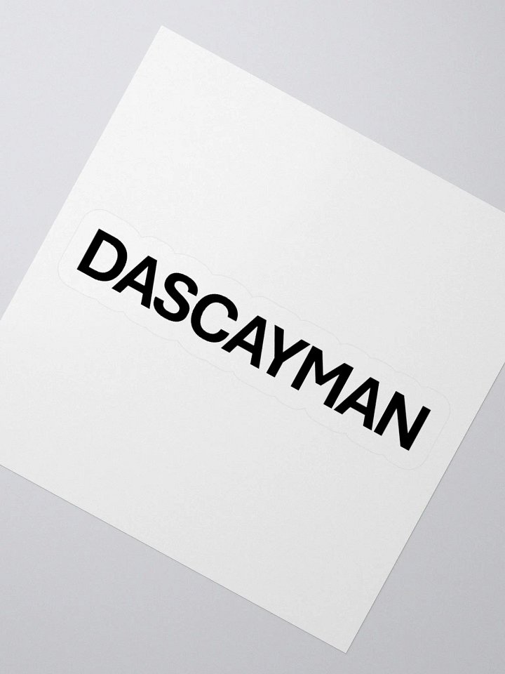 DasCayman Sticker product image (2)
