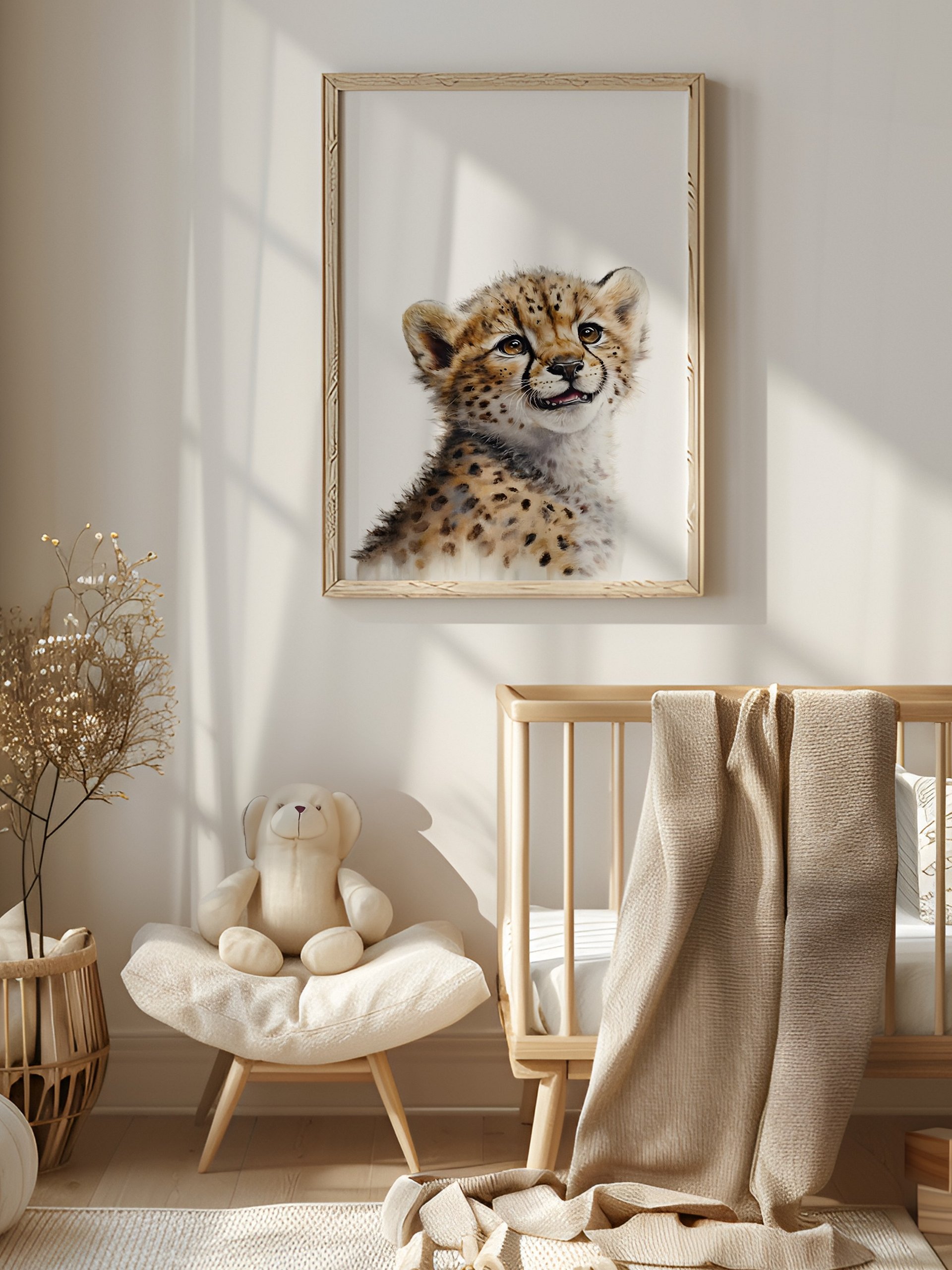 Watercolor Baby Cheetah Print product image (33)