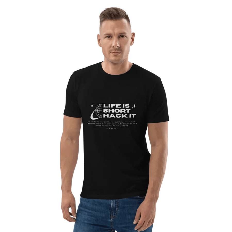LIFE IS SHORT. HACK IT! - 100% cotton product image (7)