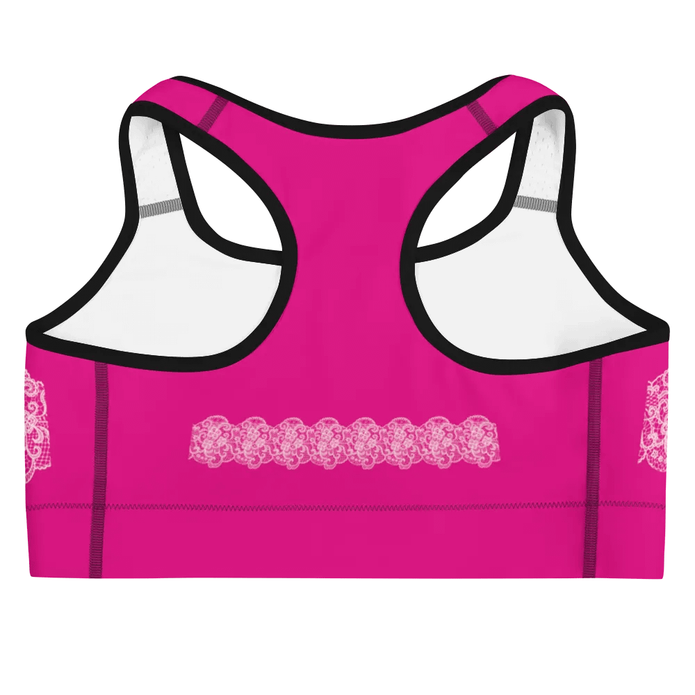 Lace Pink Premium Sportswear Gymtop product image (7)