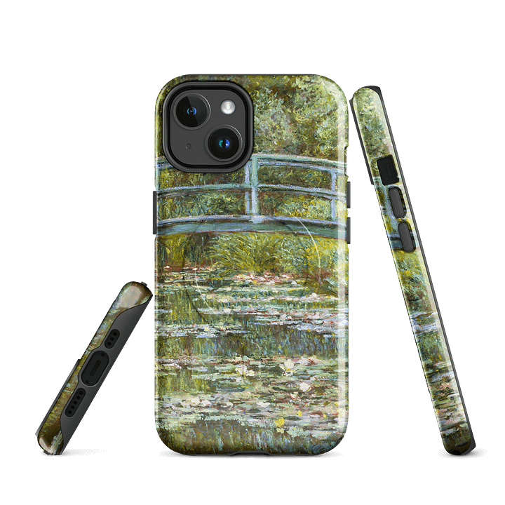 Monet Water Lily Bridge iPhone® MagSafe® Tough Case product image (1)