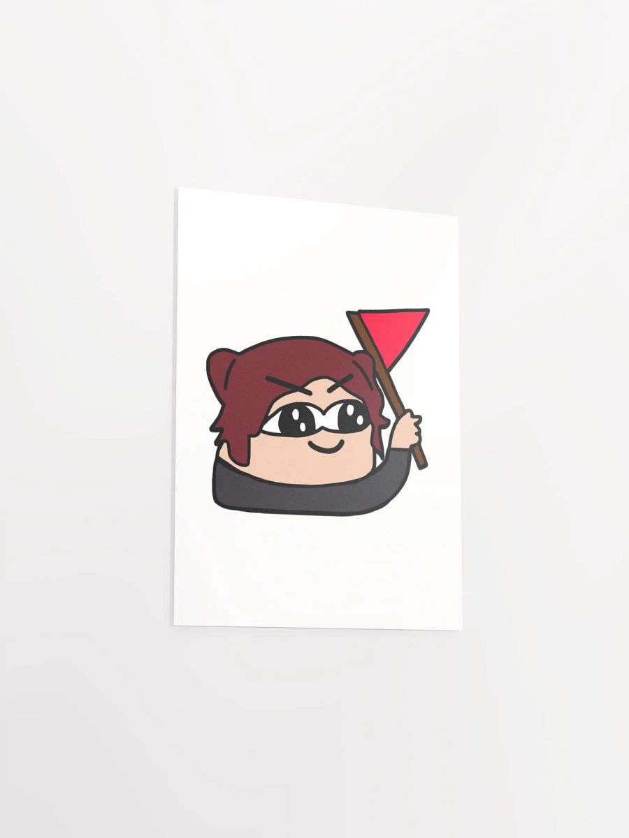 Tina Red Flag Poster product image (3)