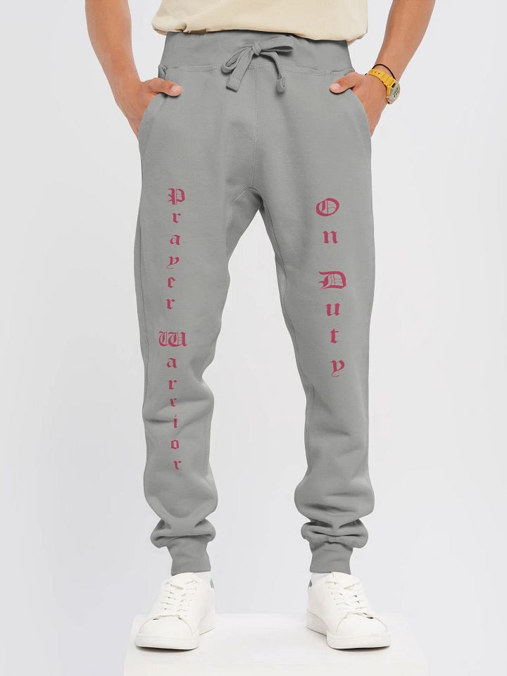 Prayer warrior on duty joggers Unisex product image (7)