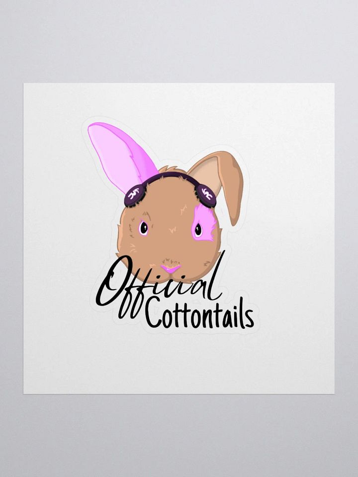 Official Cottontail Sticker product image (1)