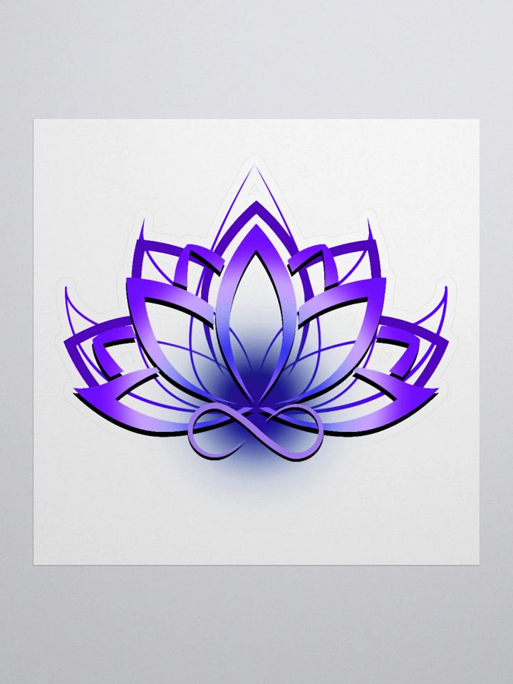 Flexxfinity Lotus KissCut Sticker product image (2)