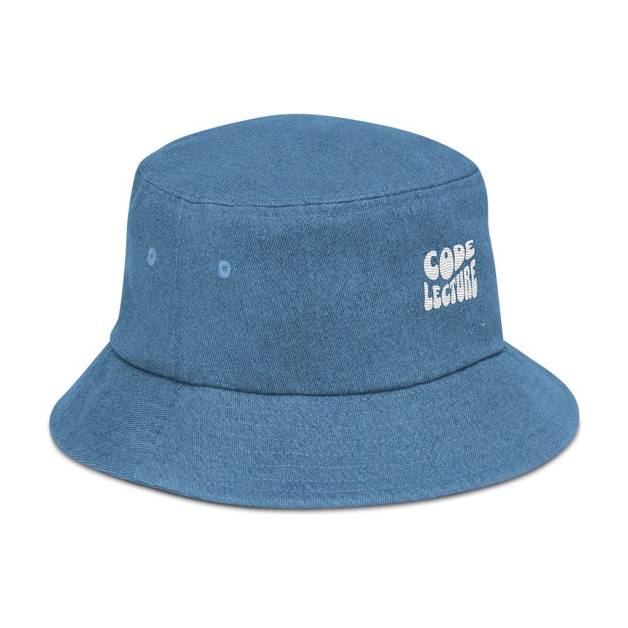 Code Lecture - (Denim Bucket Hat) product image (42)