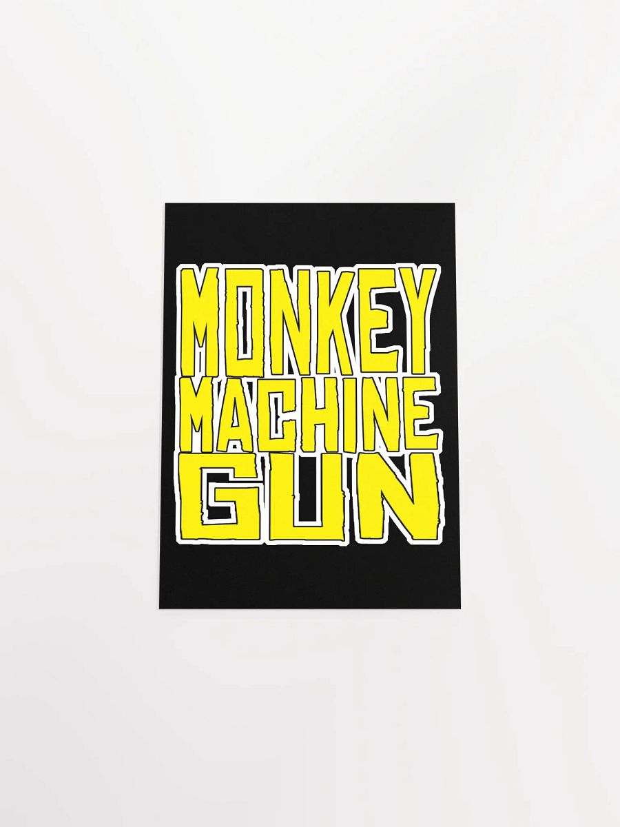Monkey Machine Gun on the Wall product image (49)