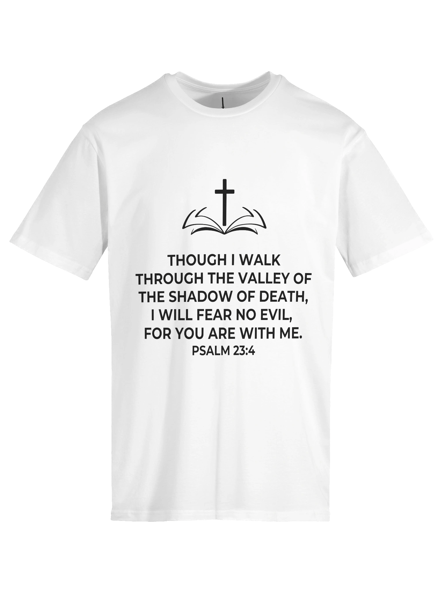 Psalm 23:4 Unisex Tee [Dark] product image (25)