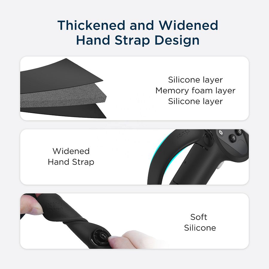 Grips Cover For Oculus Quest 2 product image (2)