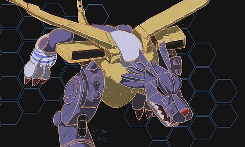 Part 2! I'm so happy both of my boys are finally done! Part 3 will be in the works soon. 👀 🟠+🔵=⚪

@digimonanimeofficial I hop...