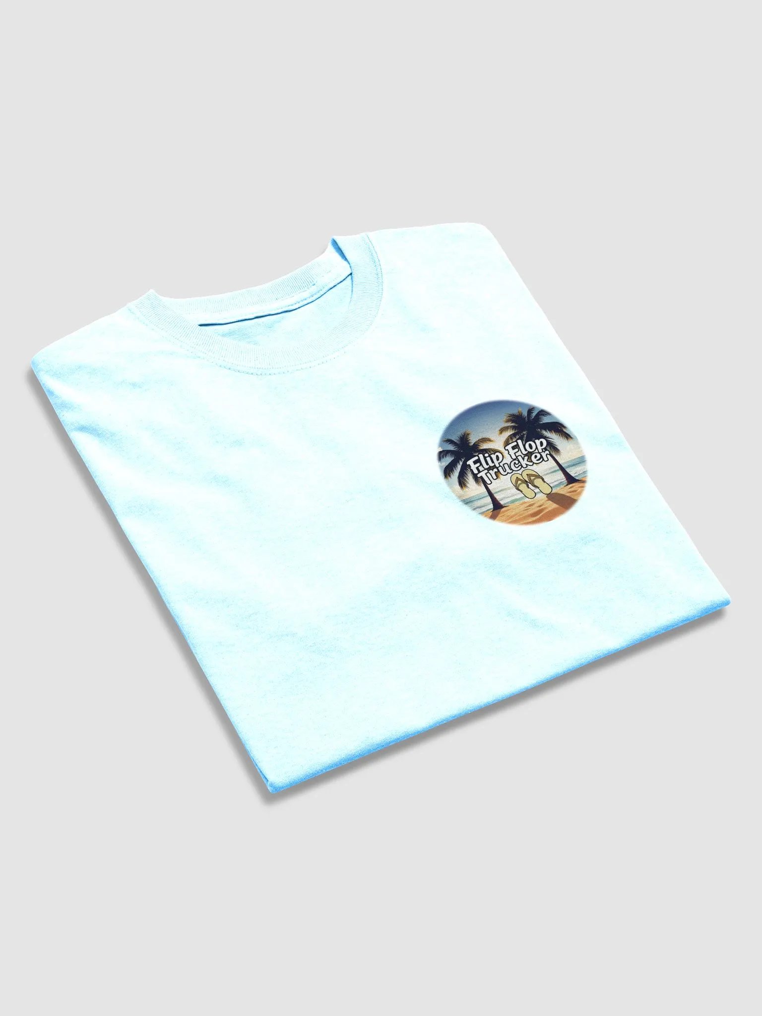 baby blue t-shirt product image (4)