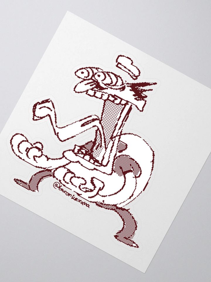Pizza Tower Peppino Spaghetti Sticker product image (5)
