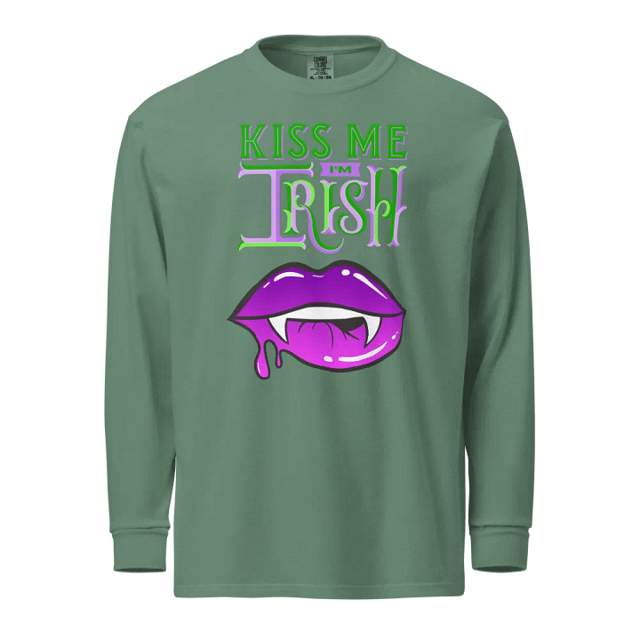 Irish Vampire Kiss Long Sleeve Shirt product image (1)
