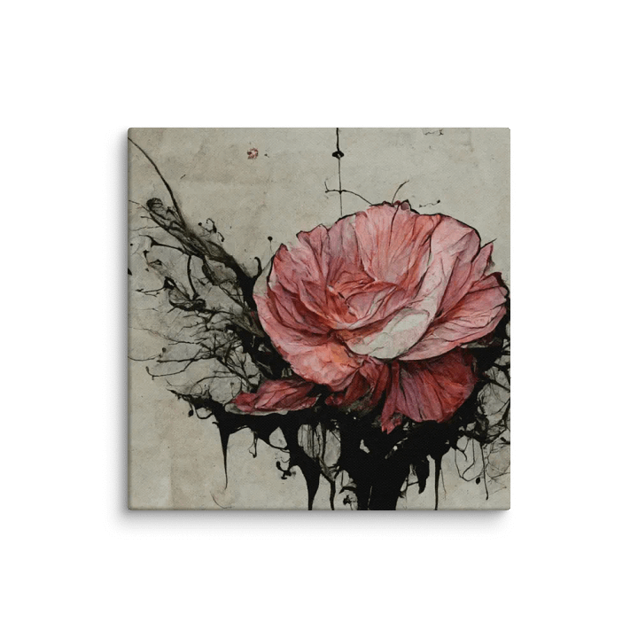 Bloom and Boldness: Rose Canvas Art product image (6)