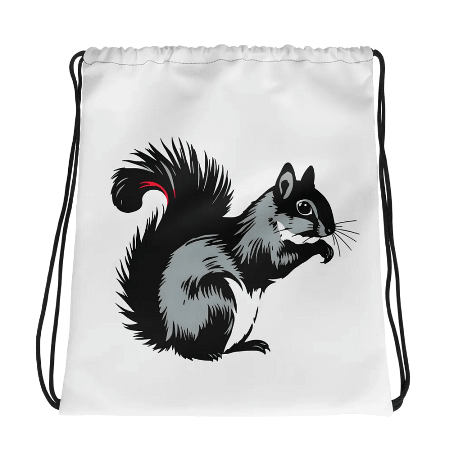 Squirrel Style All-Over Drawstring Bag product image (1)