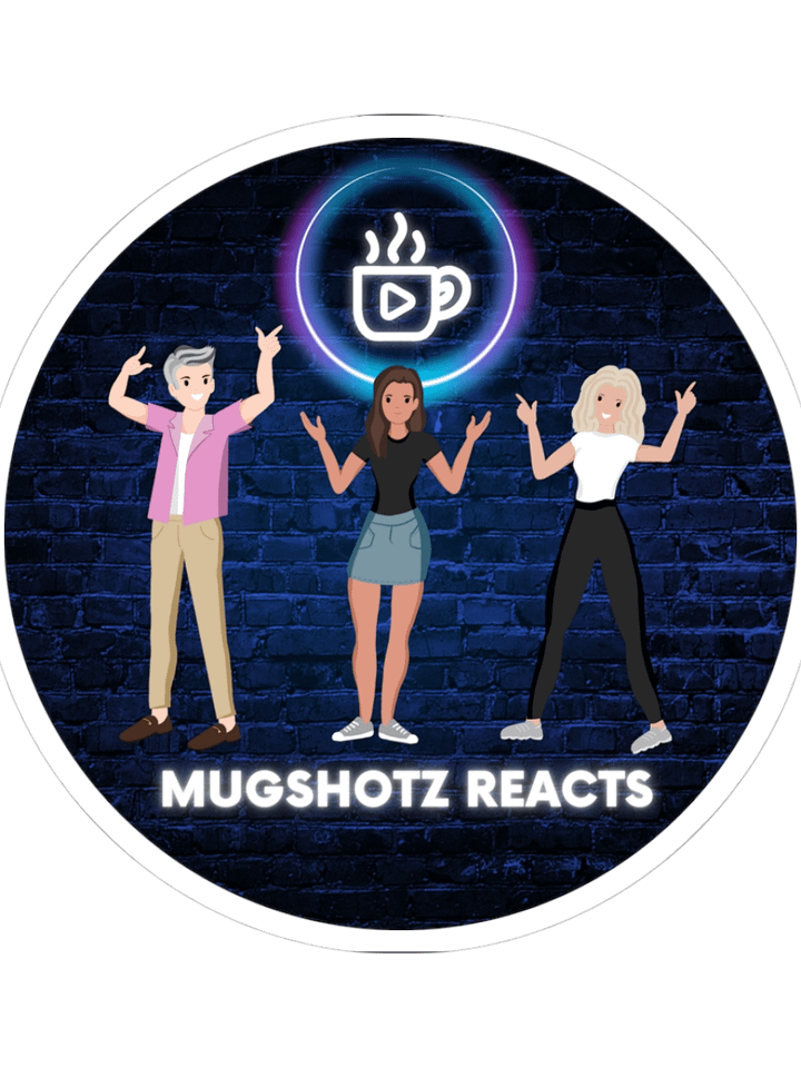 Mugshotz Reacts Cartoon Sticker – Fan Art Vinyl Decal Featuring Stef, Lindsay & Ashley product image (1)