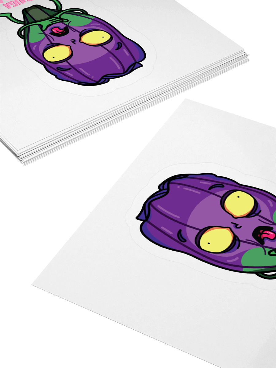 Lechuga Morada - Sticker (Kiss Cut) product image (4)
