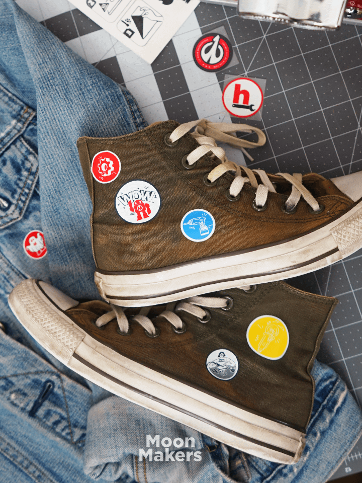 Maker Badges - Pack de 6 Stickers para Tela product image (3)