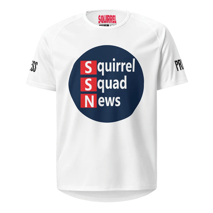 Black Text - Squirrel Squad News Unisex Sports Jersey product image (1)