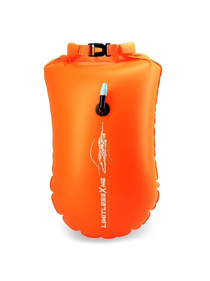 Schwimmboje orange mit Trockensack product image (1)