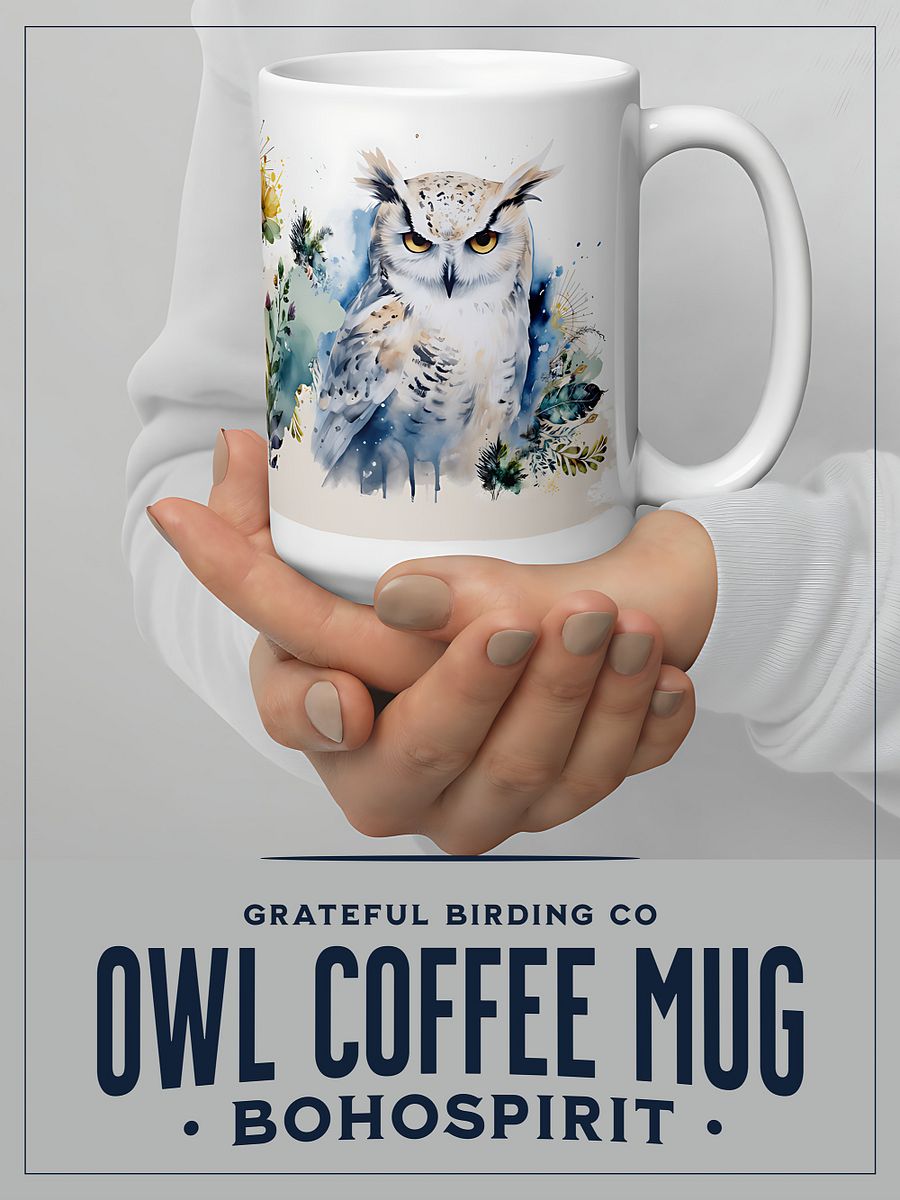 BohoSpirit Owl Coffee Mug product image (1)